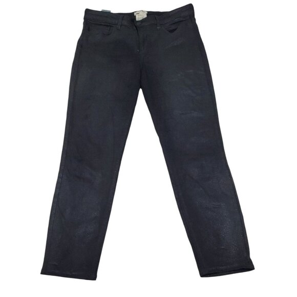 L Agence Womens Black Denim‎ Skinny Leg Jeans 5 Pocket Design Stretch Size 29 - Picture 1 of 11
